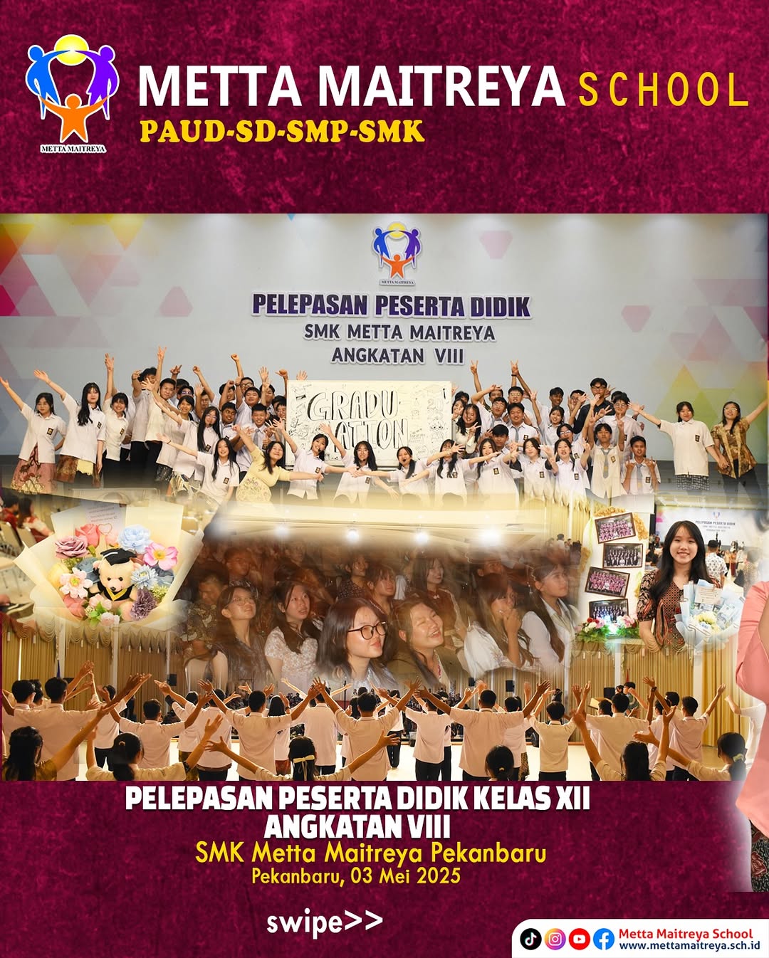 Pelepasan Peserta Didik Kelas XII, Batch VIII